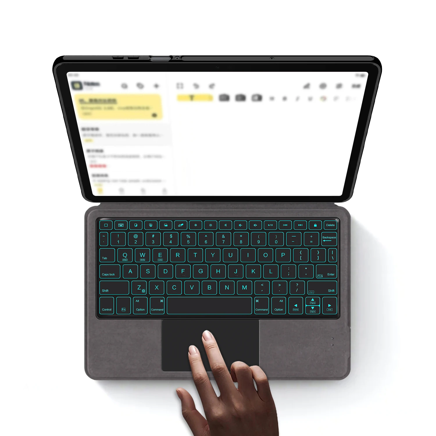 لوحة اللمس لوحة المفاتيح لسامسونج غالاكسي تبويب S11 2025 11 "حافظة واقية ل Tab S11 SM-X730 X736 11 بوصة غطاء لوحة المفاتيح الخلفية #4