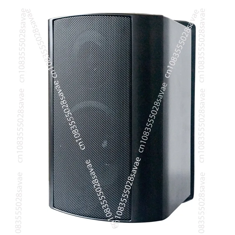 G504 Wall Mounted Speaker Coaxial High Fidelity Wall Mounted Sound System Background Music Surround Speaker Fixed Resistance