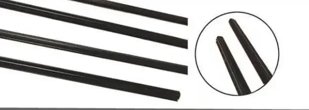 4 Pieces Black Outside Windows Rubber Seal for Nissan T31 2008-2013 Glass Protector for Nissan XTrail Kit Weather Strips