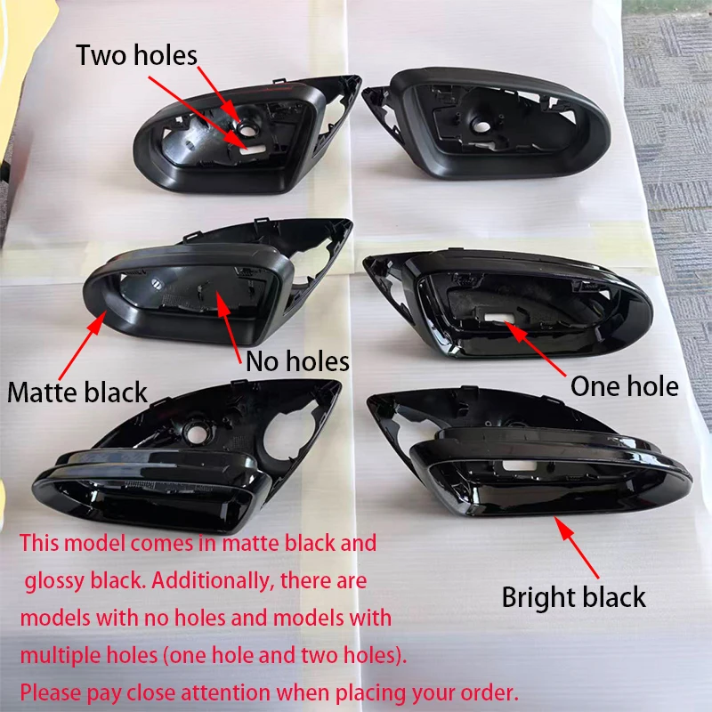 

LHD Auto Left Right Rear Mirror Frame Trim Housing for Mercedes-Benz C GLC S E Class W205 X253 W222 W213 W238