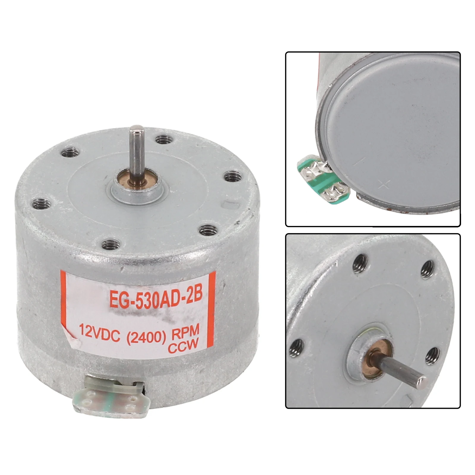 Audio Playback 0.079 Shaft Diameter Audio Capstan Motor DC 12V Motor Stable Rotation Continuous Use Easy To Install