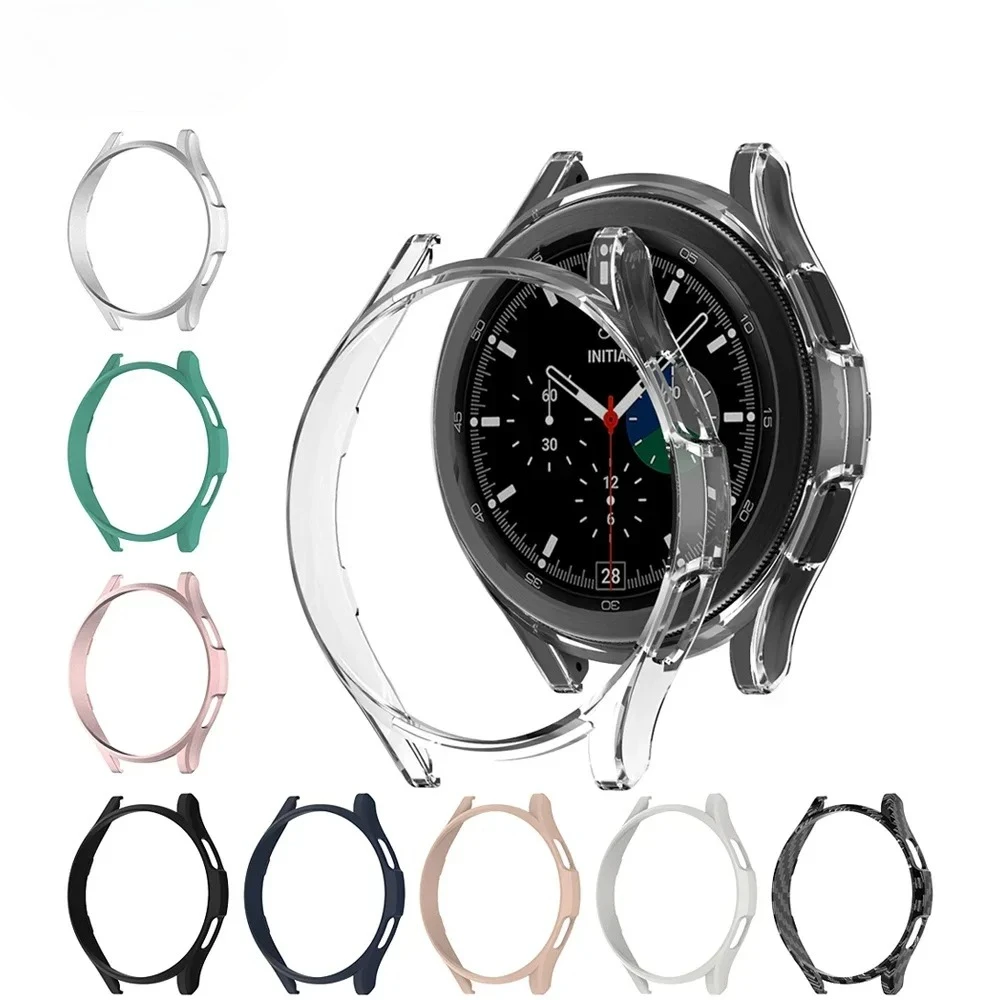 Obudowa na zegarek Samsung Galaxy Watch 4 Classic 42mm 46mm, etui PC, pełna ochrona, bumper, osłona na zegarek 6 Classic 43 47mm
