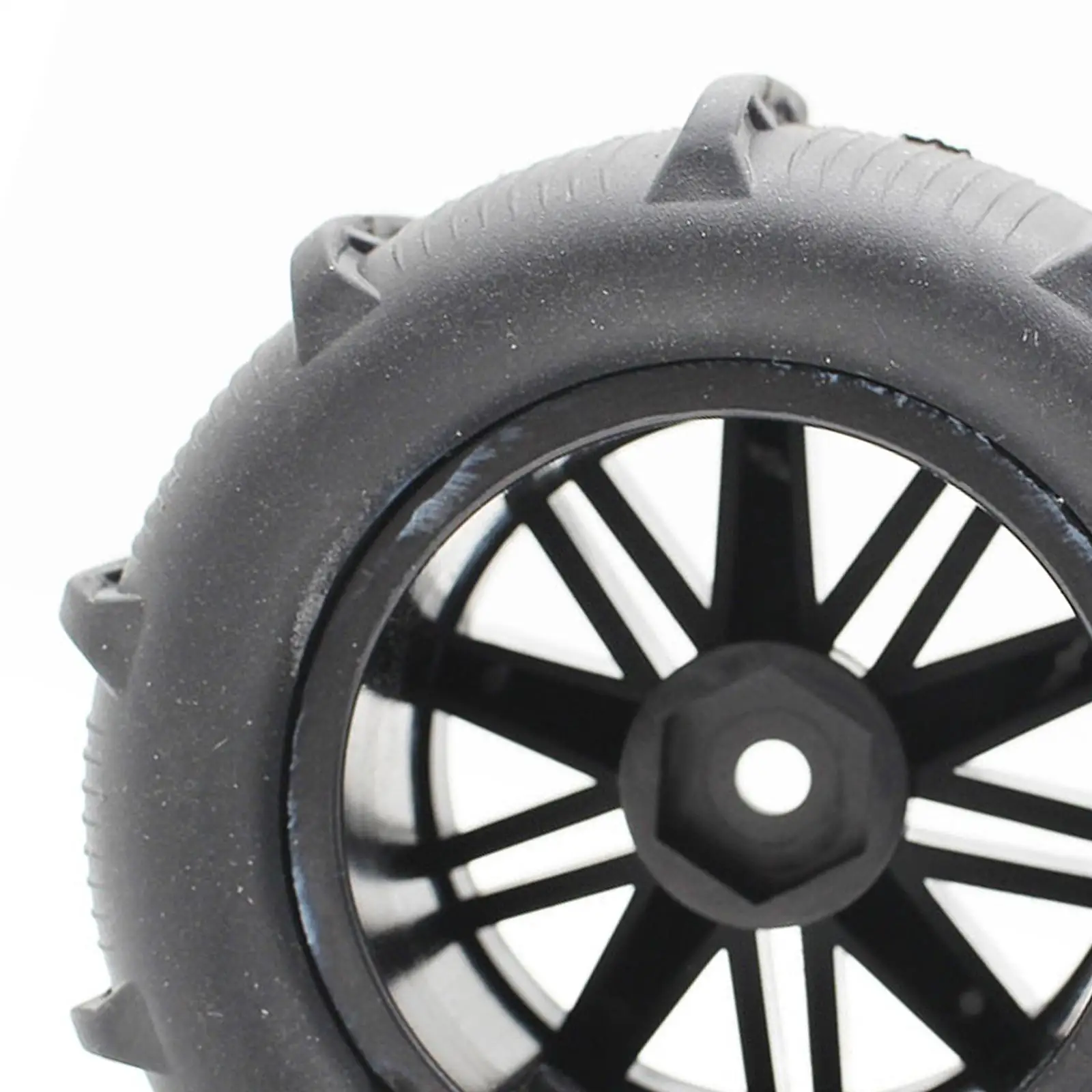 Wltoys 用 1/14 RC カータイヤ 12mm 六角アクセサリー 4 個 124007 124008