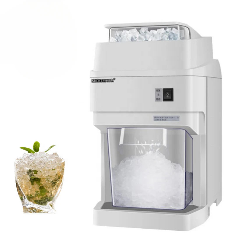 For Electric block frozen drink slush machine snow cone smoothie machine ice crusher shaver machine for bar