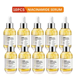 Niacinamide Face Serum Dark Spot Remover Whitening Moisturizing Essence Set Hyaluronic Acid Pore Shrinkage Facial Skin Care
