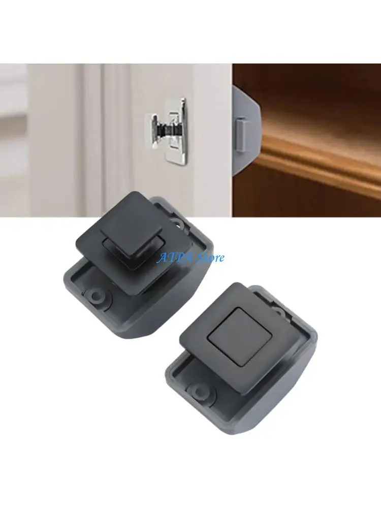 

U13C Easy Install Alloy Push Button Latches Strong & Reliable for & Boat Use