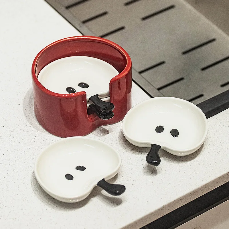

Creative taste dish Dipping dish, household ceramic taste dish Soy sauce vinegar dish