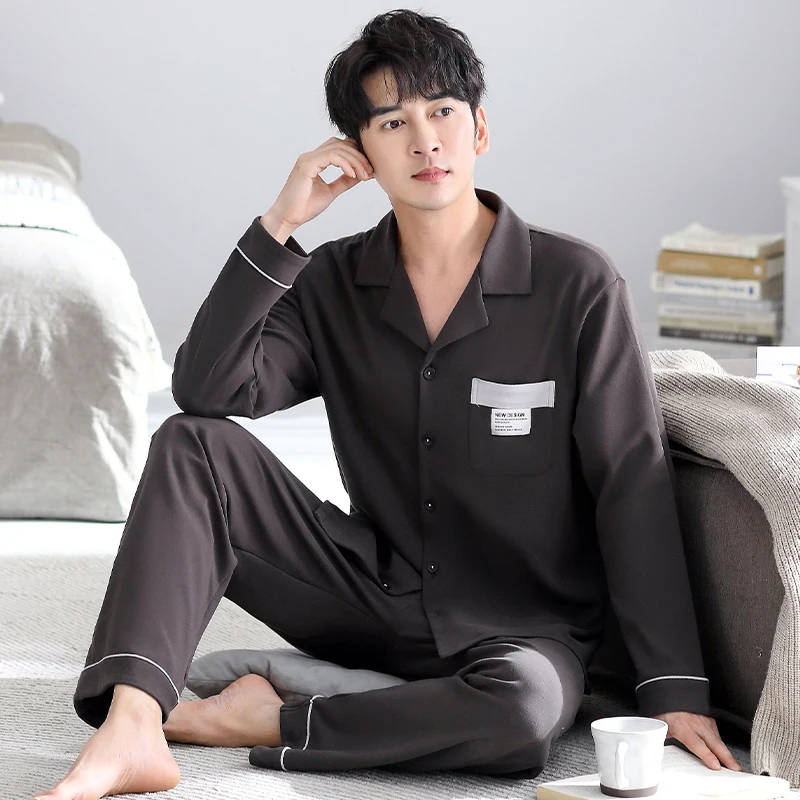 

Wholesale Cheap Clothes Nighty for Sexy Hot Men'S Sleepwear Pyjamas Pajamas Men Men Clothing Set