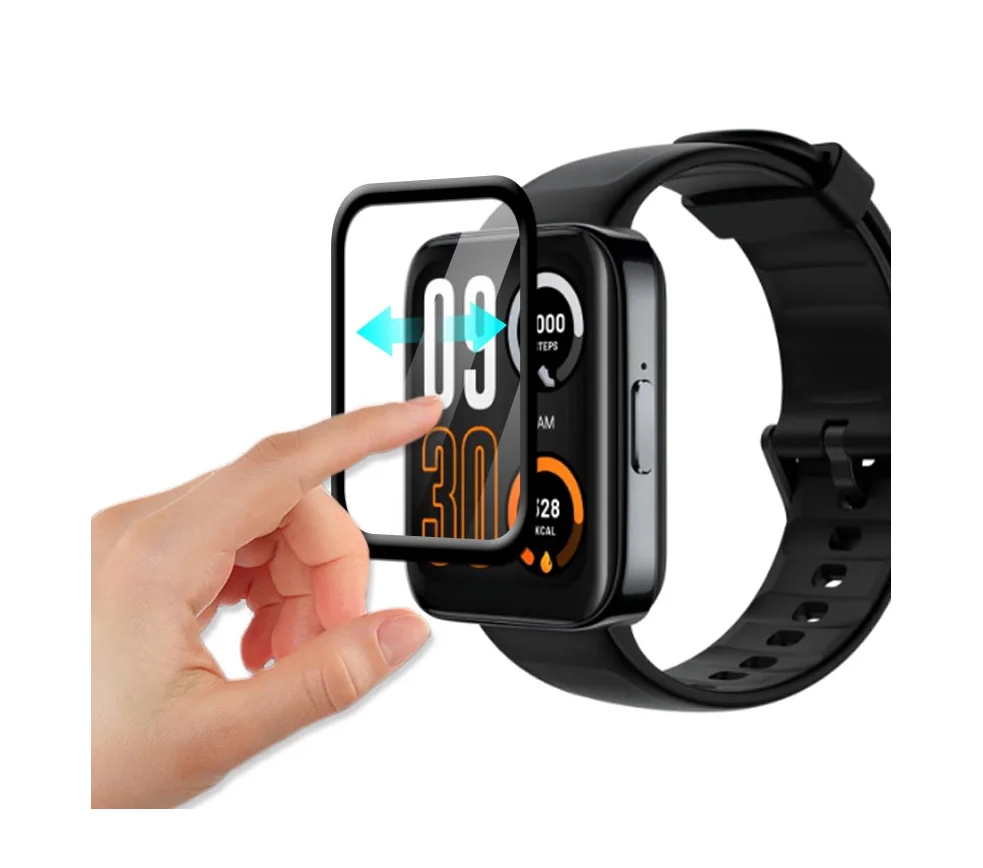 Folia ochronna 3D Curved Edge do Realme Watch 3 Screen Protector do Realme Watch 2 2 Pro Smartwatch TPU Protector Films
