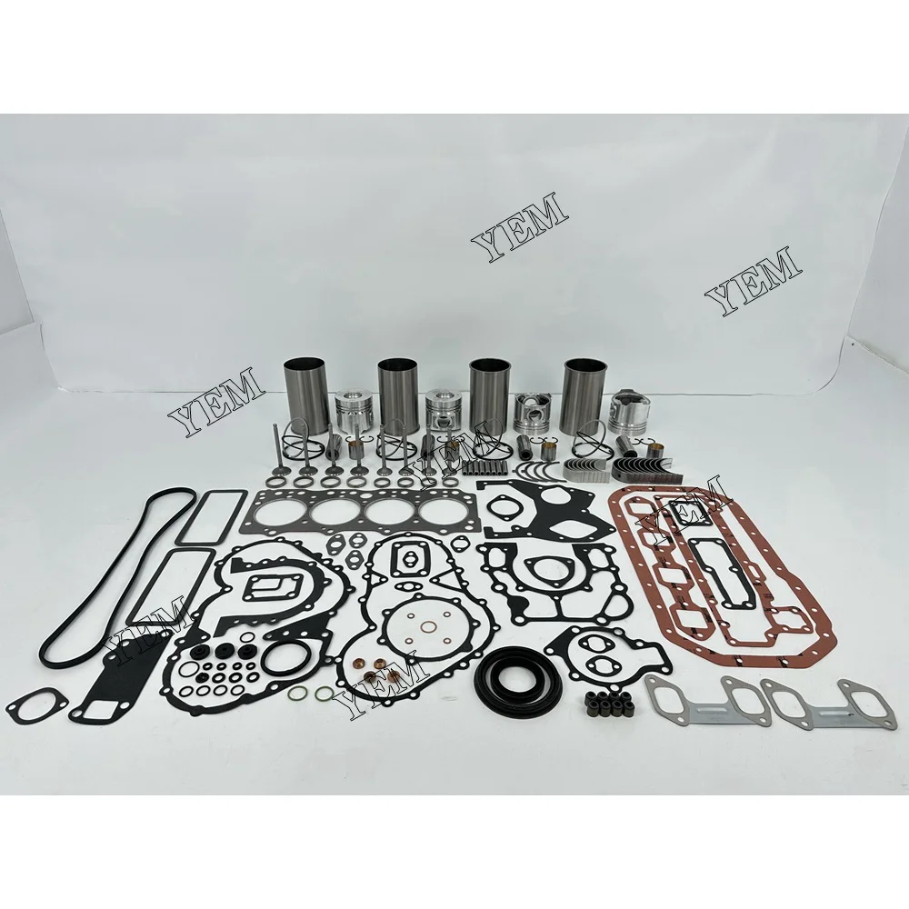 

Overhaul Kit With Gasket Engine Valves Bearing Set STD DB33 for Doosan Diesel Engine Parts