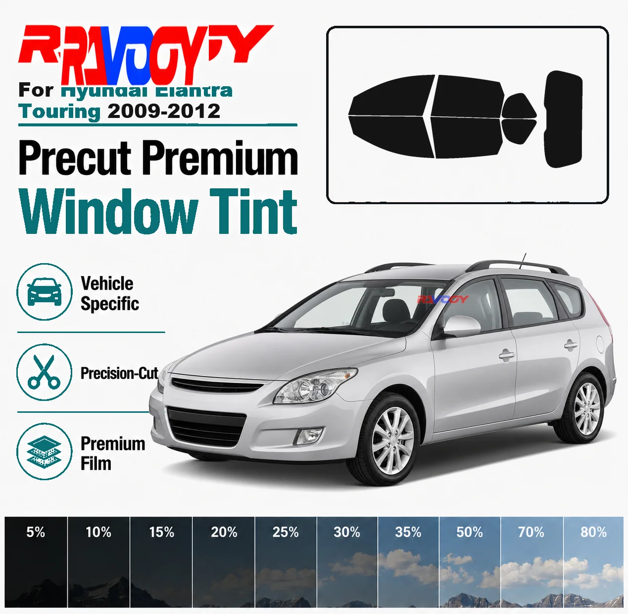 for-hyundai-elantra-touring-2009-2012-ravooy-pre-cut-window-tint-film-vehicle-specific-full-kit-front-rear-windows-precision-cut