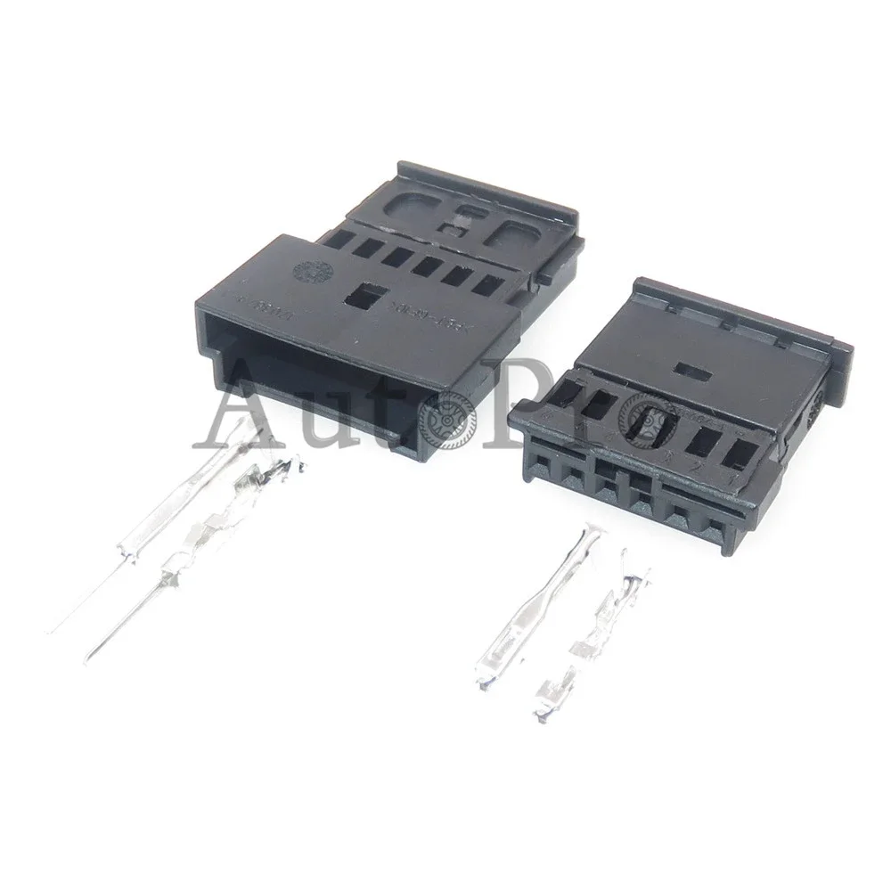 1 Set 6 Hole 1-1703874-1 Automotive Tweeter Audio Wiring Connector AC Assembly 4B0971978B Car Unsealed Socket 1-1241370-3