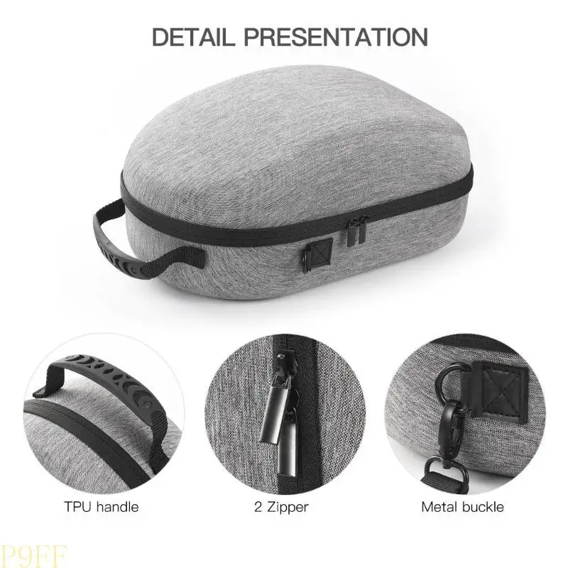1pc Storage Bag For Quest3 VR Glasses Travel Carrying Case Controller Hard Portable Protective Box with Carrying Handle
