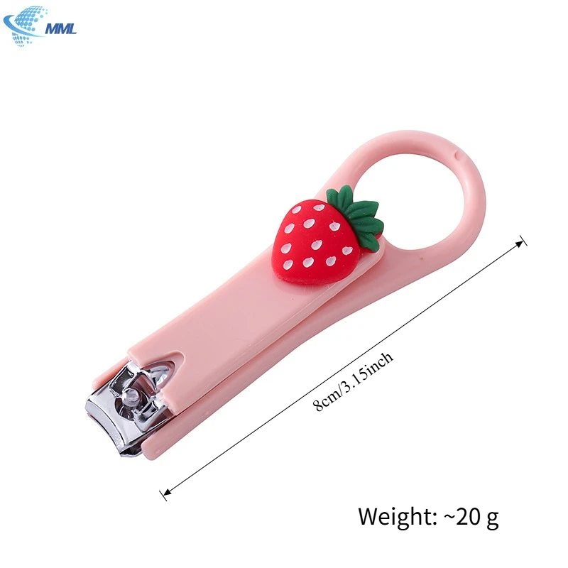 여아, 성인, 어린이를 위한 만화 손톱깎이; 매니큐어 및 손톱 다듬기용 휴대용 접이식 손톱깎이.