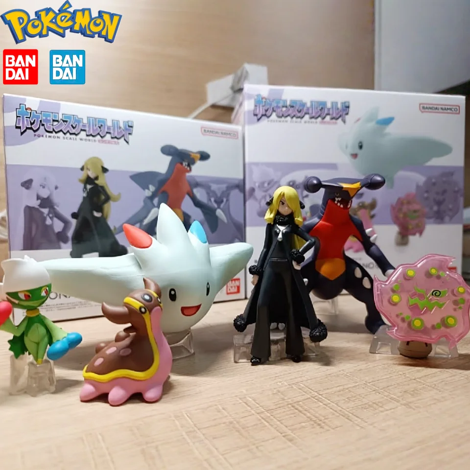 figurines-d'anime-pokemon-bandai-originales-region-sinnoh-togekiss-gastrodon-spiritomb-roserade-modeles-a-l'echelle-jouets-a-collectionner