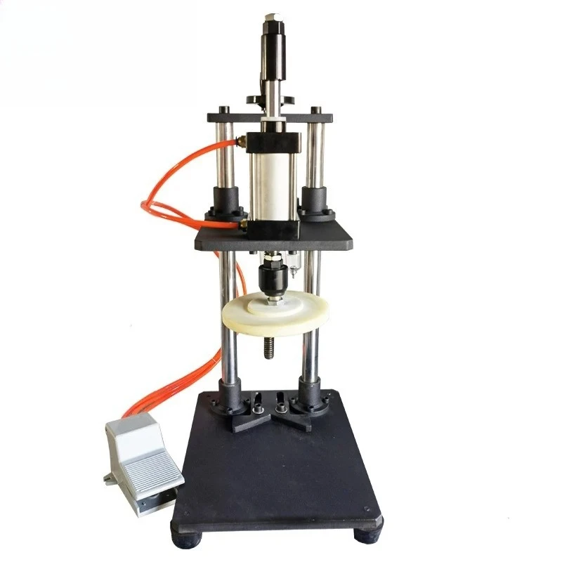 paint can pneumatic sealing machine paint can capping machine small tin can capping device