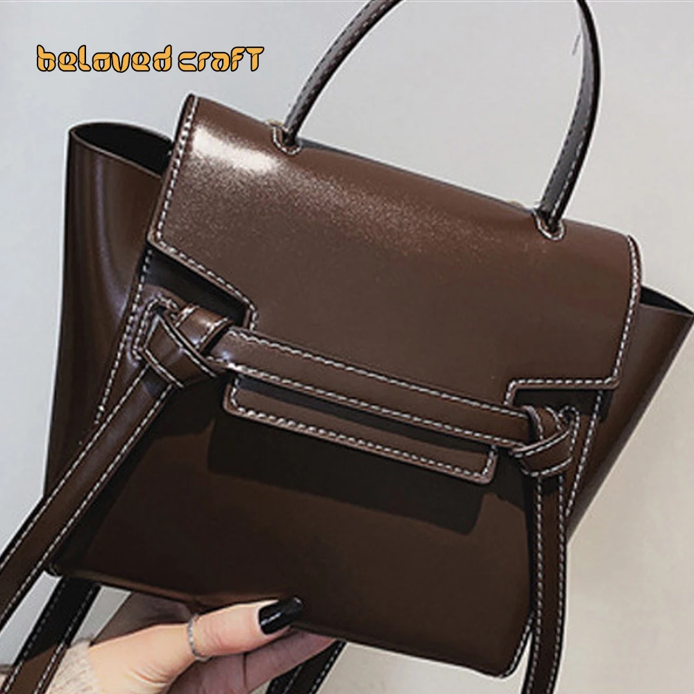 BelovedCraft-Leather Bag Pattern Making with Acrylic Templates for Single-shoulder Crossbody Bag, Catfish Bag