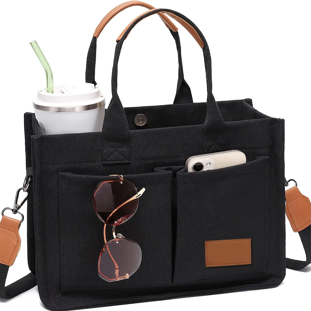 Women's Nurse & Teacher Work Tote Bag with Crossbody Purse, Multi- Satchel Handbag Suitable for Travel, College, Essentials view 3