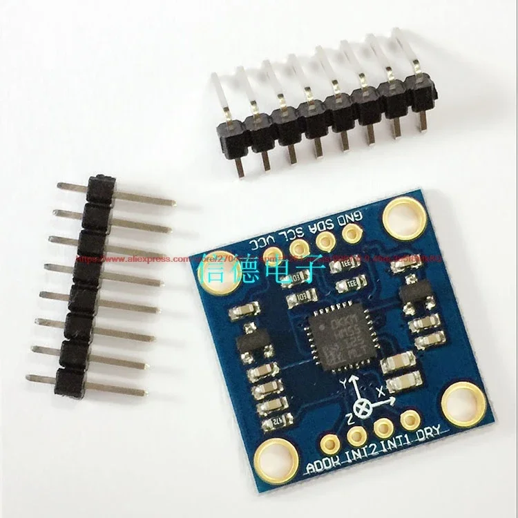 

GY-51 three axis electronic compass acceleration module LSM303DLH electronic compass sensor module