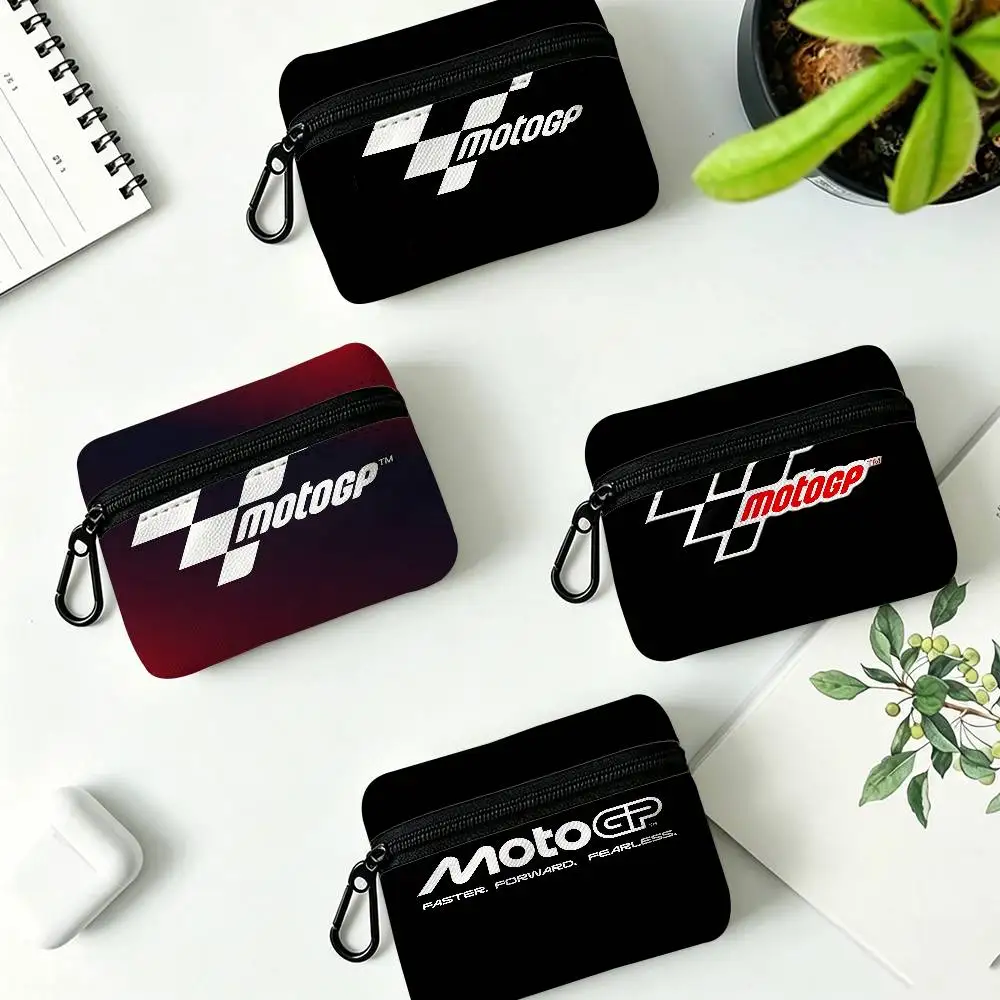 M-Moto G-GP Motorcycle Racing Wear-resistant Oxford Cloth Coin Purse Portable Backpack Hanging Card Storage Bag