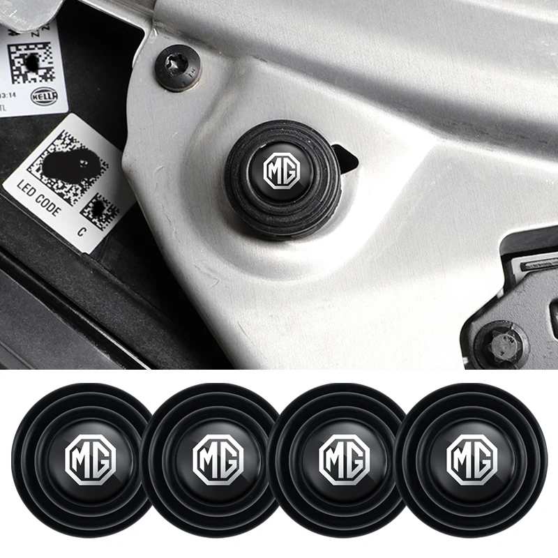 Car Trunk Sound Insulation Pad Door Shock Absorbing Gasket For MG HS 2022 ZST ZS MG3 MG5 MG6 MG7 GT GS Hector ZX EZS EHS MG3X-Cr