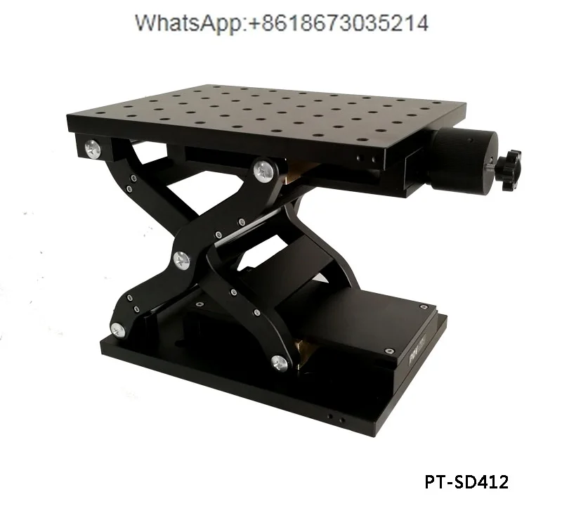 Precision manual lift table Manual displacement table/lift slide table Manual translation table, height adjustment table