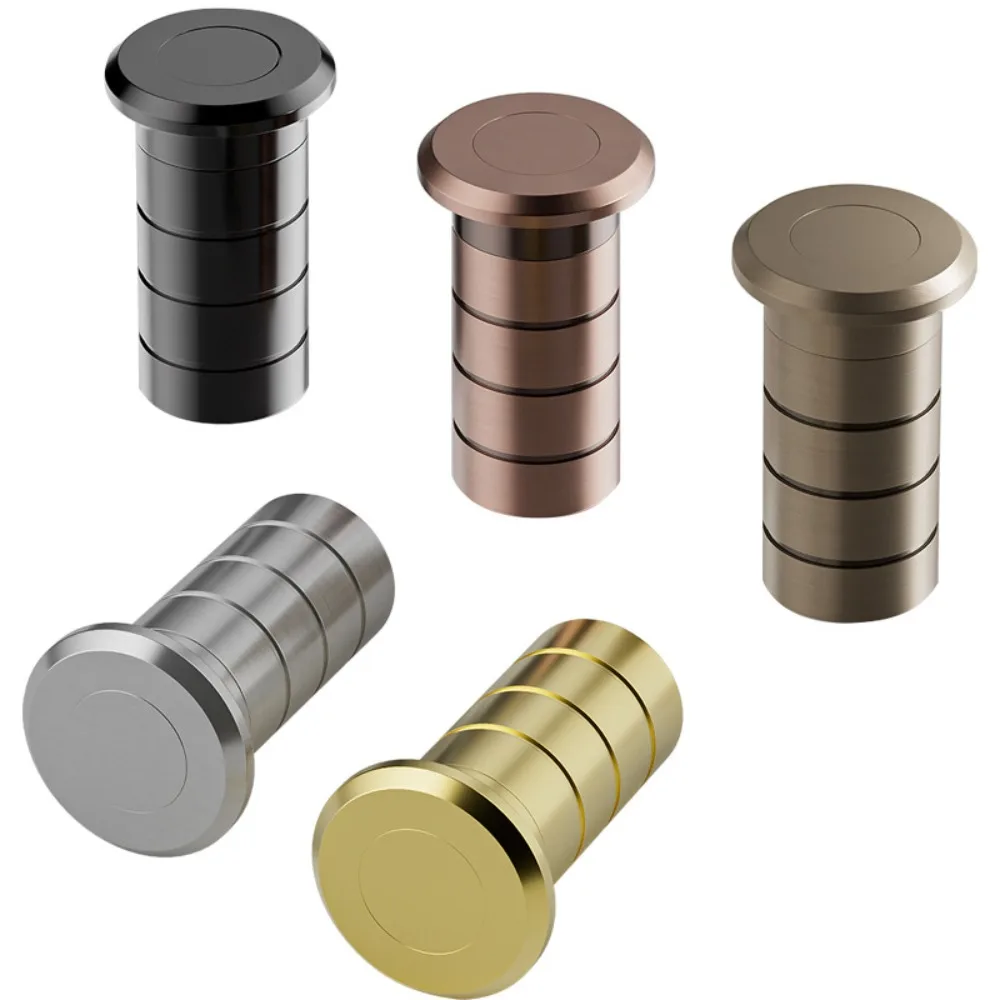 

Dust-proof Concealed Door Bolt Cover Brass Copper Invisible Latch Cover Sand-proof Door Latch Protection Device Home Hardware