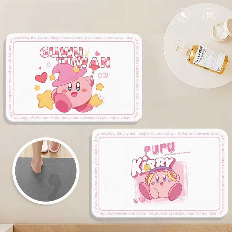 

Коврик для ванной Batoom: противоскользящий, быстросохнущий, впитывающий воду, из силикагеля, для дома и туалета, с мультяшным рисунком