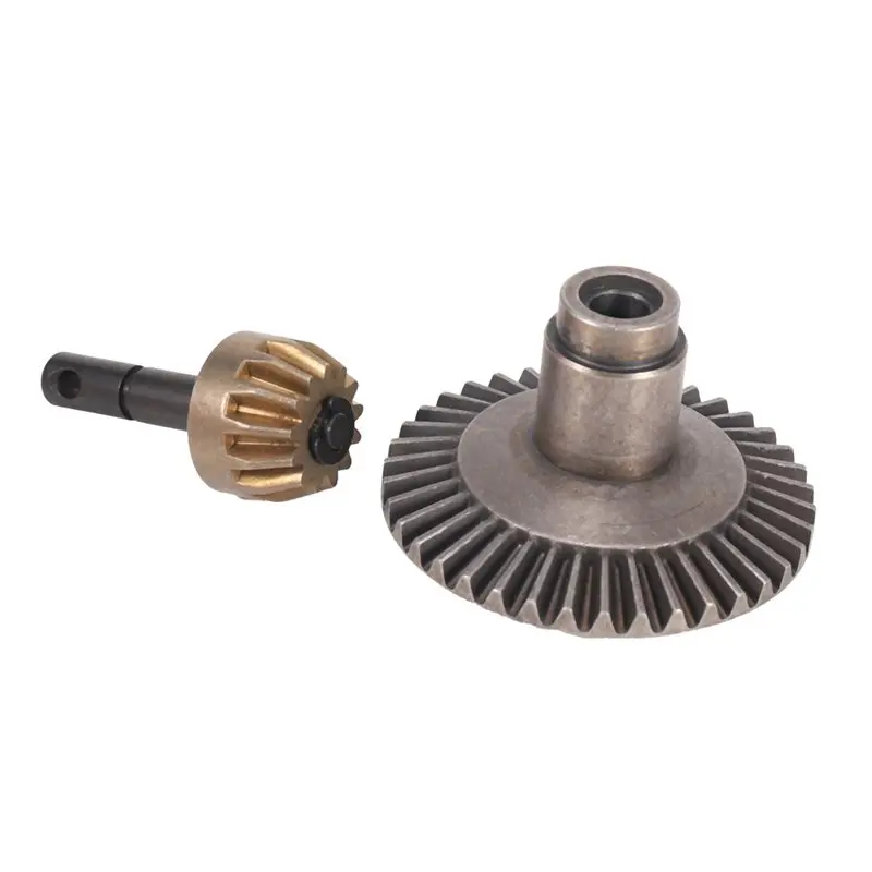 Pro 6X 13T 38T المعادن تاج موتور تروس مجموعة التروس الرئيسية التفاضلية للمحور الأمامي الخلفي محوري SCX10 90021 90022 #3