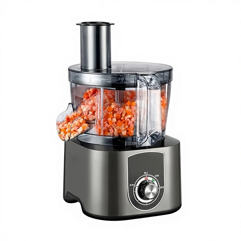Commercial Multifunction Electric Automatic Slicer Vegetable Fruit Dicing Machine 1 Year Warranty Food Processing Equipment