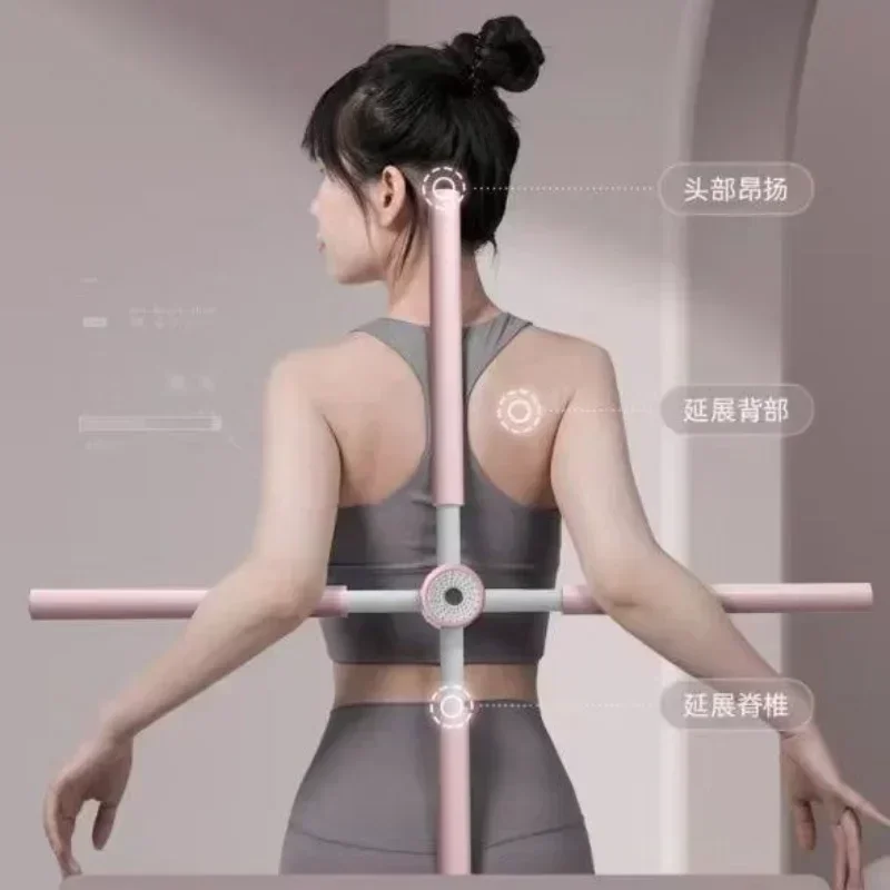 

Upgrade Training Equipment Standing Posture Correction Open Shoulder Open Back Yoga Stick Cross Body Stick Open Back Stick