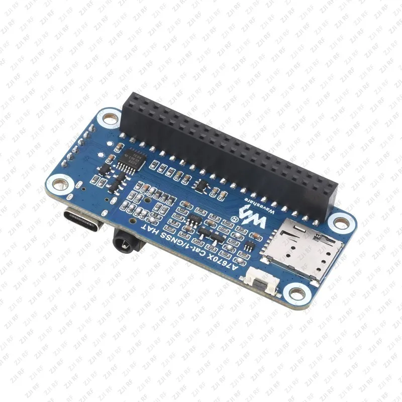 A7670E Cat-1/GNSS HAT GSM/GPRS/GNSS Positioning Expansion Board A7670E Module Cat-1/2G Internet Access