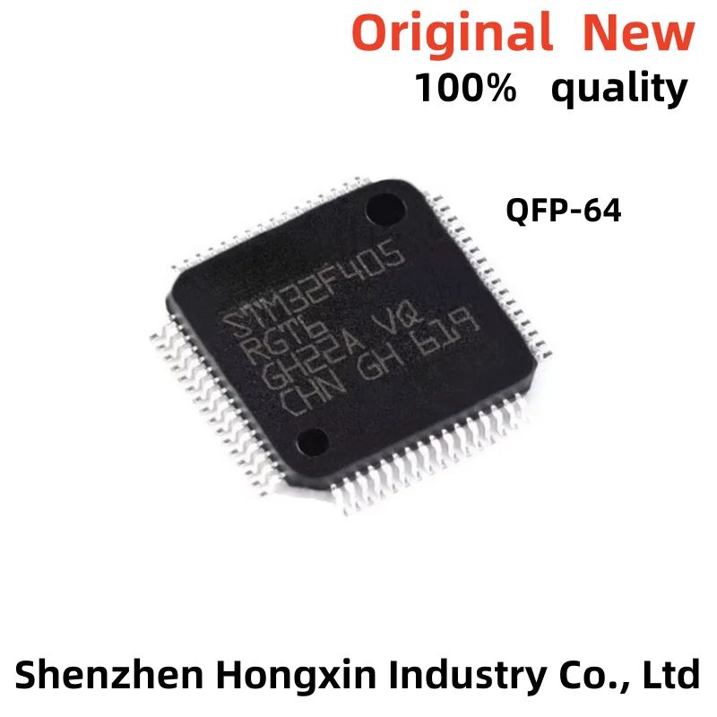 

(1piece)100% New STM32F405RGT6 GD32F405RGT6 STM32F405 32F405RGT6 GD32F405 RGT6 QFP-64 Chipset