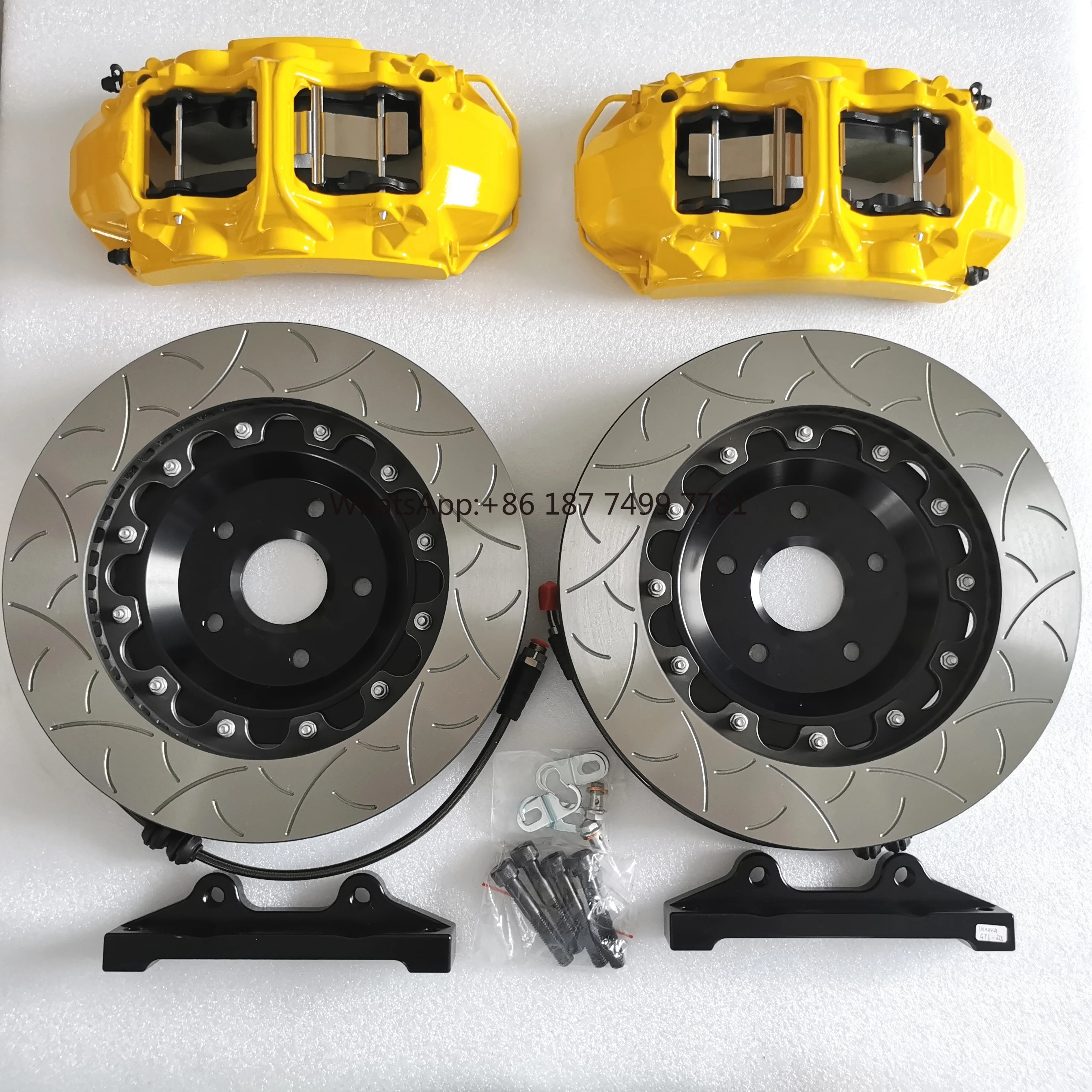 

.Yellow Caliper With 355x32mm Disc Brake Kit for Lancer Ex dodge Challenger