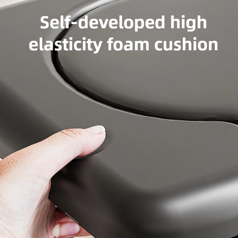 Portable Toilet Chair for Elderly  Non-Slip Mobile Commode Seat Pregnant Women Toilet Bench Home Bathroom Safety Seat image 5