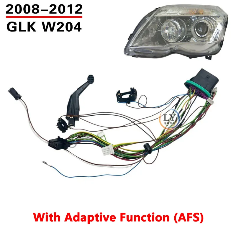 Suitable for 2008-12 Mercedes Benz GLK300 GLK204 Headlight Internal Wiring Harness GLK Headlight Plug Wire Group Circuit