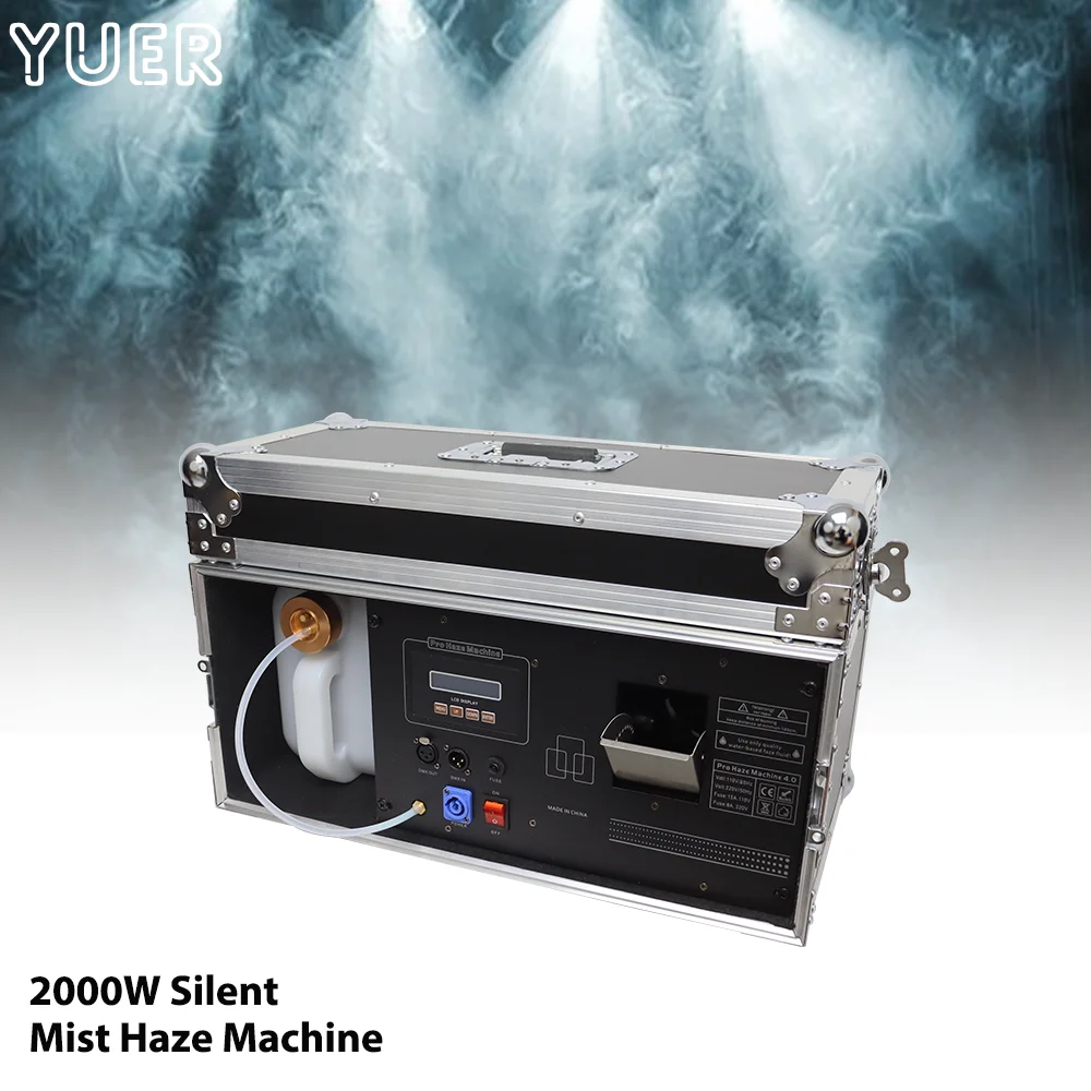 

Новая 2000 Вт бесшумная машина для дыма DMX Sound Party Color Music Club Equipment для DJ Disco Club Stage Light Smoke Machine