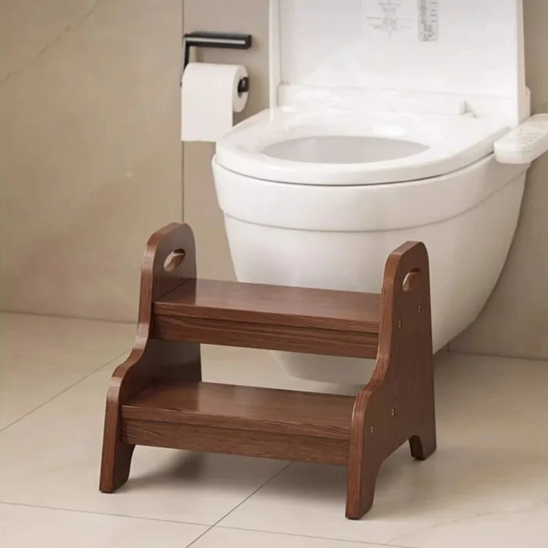 Taburete con escalón para niños, escalera de escalada antideslizante para baño, lavabo y taburete de cama para niños, taburete de seguridad multifuncional