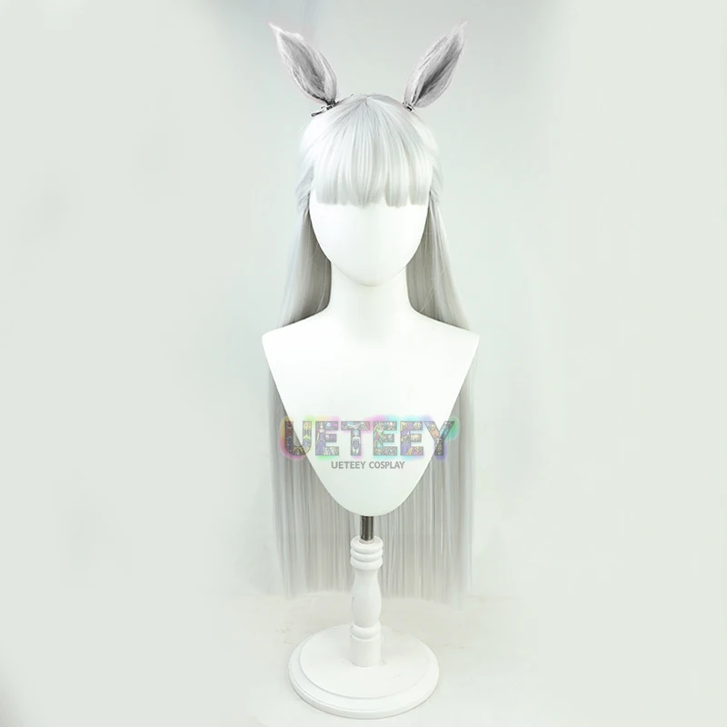 UETEEY COS Oro Nave Parrucca Cosplay Anime Gioco Uma Musume Pretty Derby Parrucche Del Partito Gioco di Ruolo Costume Prop Capelli Sintetici Copricapi