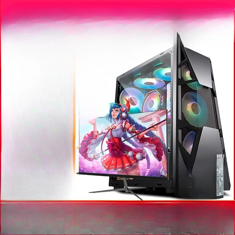 12490F Six-core RTX4060 Single Display Game  Desktop Computer Full Set Office Computer Host Home