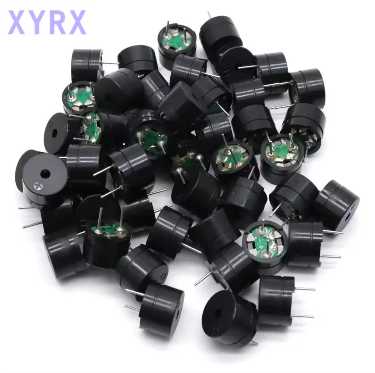 In spot 10PCS 12MM*8.5MM 12085 Passive Buzzer 42R Resistance 3V 5V 9V 12V in Common Use Mini Piezo Buzzers Kit, for Arduino