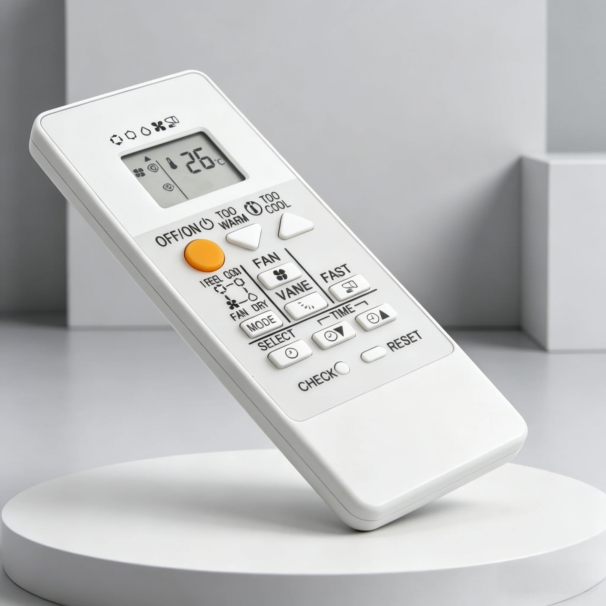 Applicable to Mitsubishi Electric RH19B AC Universal Remote Control Replacement Home Appliance Controller