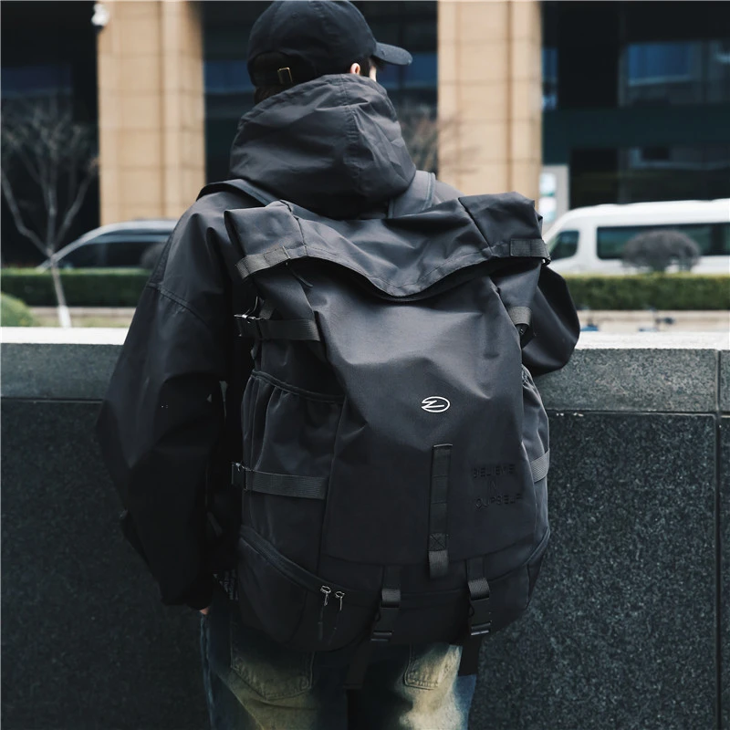 High Street Backpack for Men Women New Streetwear Bags Fashion Backpack Outdoor Leisure Unisex Couple Large Capacity Backpacks