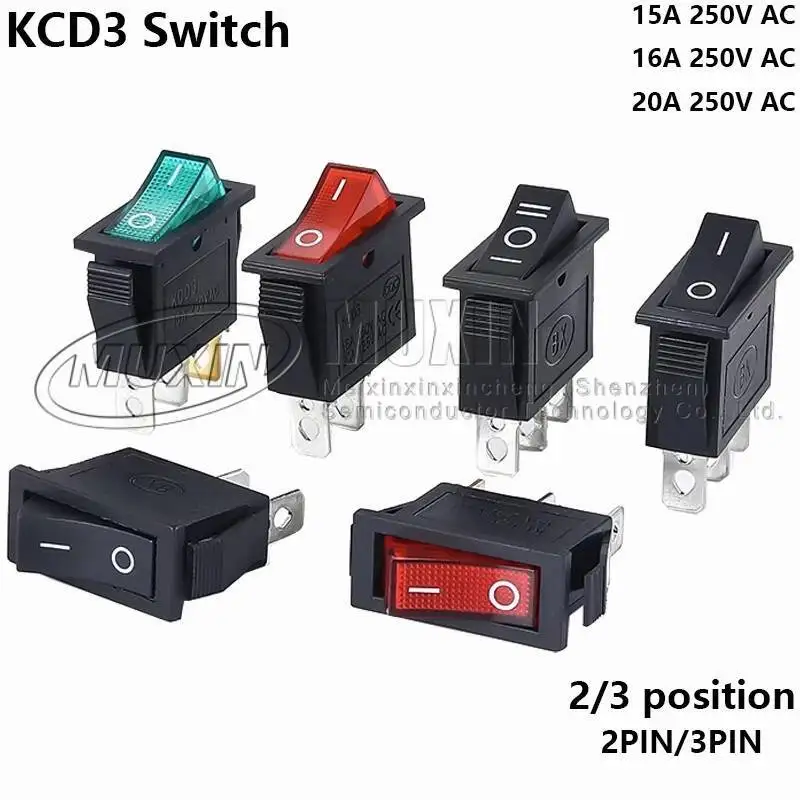 1PCS KCD3 Rocker ON…