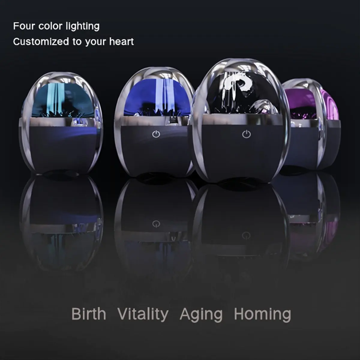 

AS62 Magnetic Fluid Speaker Bluetooth 5.0 with Music Rhythm Visuals HIFI Sound Quality Wireless Speaker