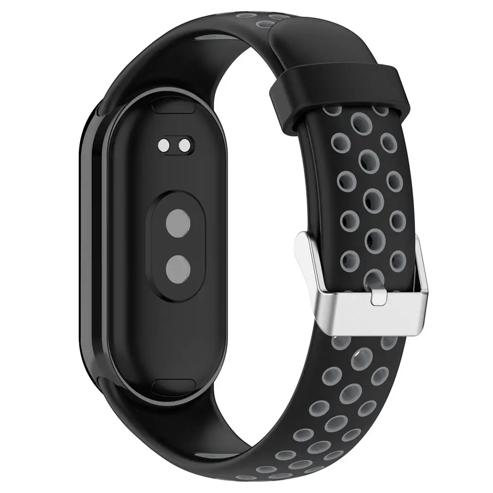 For Xiaomi Smart Band 9 Two-Color Breathable Watchband Replacement Bracelet For Xiaomi Mi Band 8 9 Silicone Strap Accessories