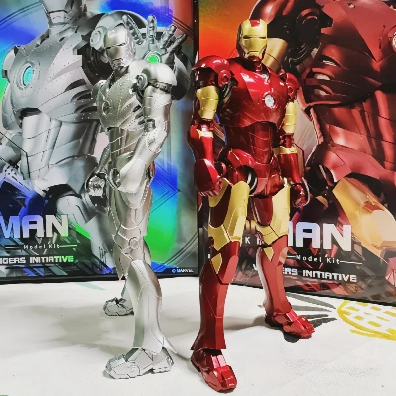 New Original Fondjoy 1/12 Iron Man Assembled Mk5 Action Figure  Marvel Legends Anime Figures Tony Stark Collectible Gift Toy