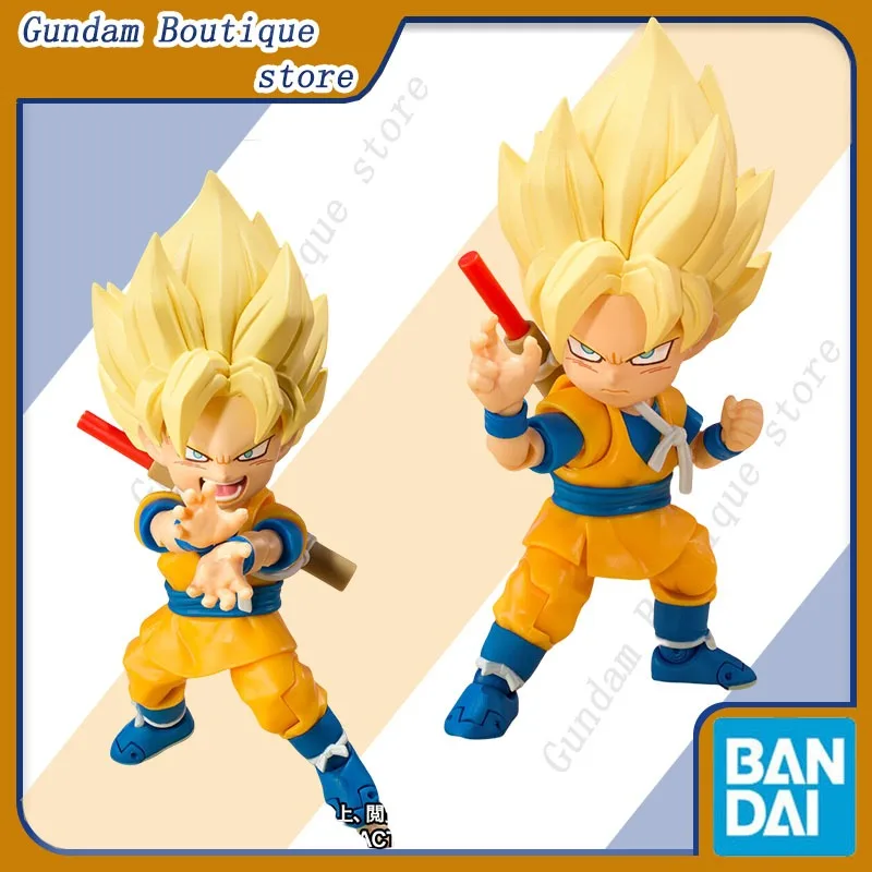 

Bandai Genuine SHF Dragon Ball Super Saiyan Son Goku(mini) -DAIMA- Anime Action Figure Collectible Model Toys Gift Children Boy