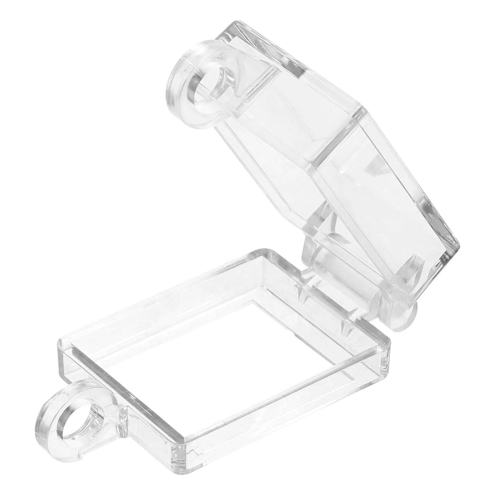 

Boat Type Switch Protective Cover Transparent Button Guard Double Sided Tape Electronics Buttons Prevent Misoperation Durability