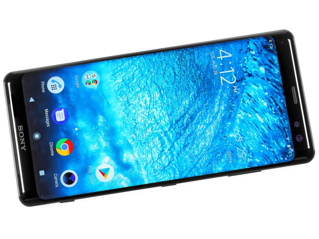 هاتف Sony Xperia XZ3 مستعمل 97% جديد 4G LTE 6.0 بوصة P-OLED HDR 4GB + 64GB Snapdragon 845 ثماني النواة وبصمة الإصبع يعمل بنظام أندرويد #2